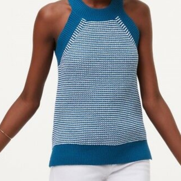 πβΌοΈ Teal Stripe Halter π - Picture 2 of 3